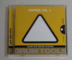 CD-R / サンプリングCD / sampling CD / Drum Tools Popped Vol.1 / SAMPLING SOUND SYSTEM / Mats Persson / Christer Jansson / 30161