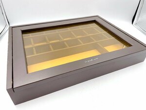 ジュエリーボックス 宝石箱 35㎝×26㎝×5㎝ 木製 アクセサリーケース 収納箱/ 現状品 （HJ036）