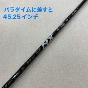 【即決価格】【シャフト:スリーブ付き】フジクラ／SPD NX ブラック 50／43.75インチ／FLEX S／62g／ＣＷ用スリーブ後付け