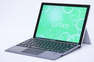 1円～ LTE Office2019 タブレット 2in1 軽量 Surface Pro 5 i5-7300U 4G SSD128G 12.3PixelSense 新品キーボード追加可能 Win10