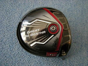 ■Callaway■GREAT BIG BERTHA■10.5度■ヘッドのみ■