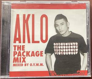 廃盤 美品☆AKLO:THE PACKAGE MIX mixed by O.Y.W.M.★NORIKIYO SALU SIMOM★鋼田テフロン★DJ kiyo missie kensei muro★