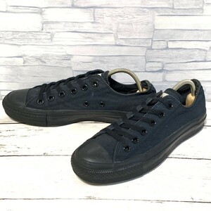 R6853bE CONVERSE コンバース スニーカー 25cm メンズ ALL STAR オールスター ブラック ローカット オールブラック 黒