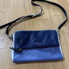 値下げ！kate spade バッグ 紫とネイビー