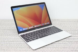 N1円♪-1【2017年！core m！】Apple / MacBook A1534(Retina,12-inch,2017) / CPU：core m3-1.2GHz / メモリ：8G / SSD：256G