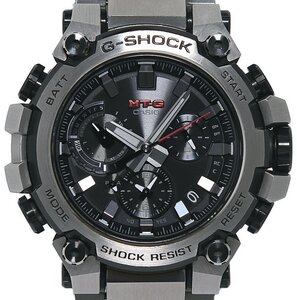 ★箱付！美品！CASIO カシオ G-SHOCK ジーショック MT-Gシリーズ MTG-B3000D-1AJF メタルバンド タフソーラー メンズ★