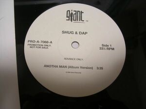 ●R&B 12inch●SHUG & DAP / ANOTHA MAN