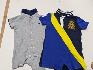 ベビー服 カバーオール 男の子 ラルフローレン Ralph Lauren　チャンピオン　80　18M