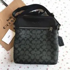 紙袋あり☆COACH/コーチ ショルダーバッグ F73336 メンズバッグ