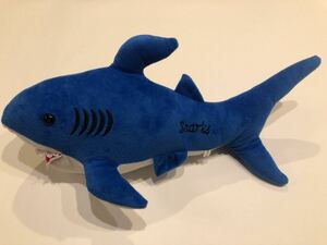 ☆ 送料無料 ☆ サメ ぬいぐるみ ☆ 人形 水族館 鮫 シャーク shark ジョーンズ ☆ コミコミ価格 ☆ 約45cm ☆