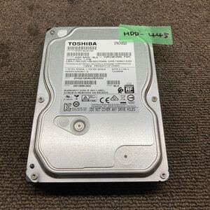 HDD-445 激安 HDD1TB 3.5インチ SATA 4409時間 内蔵HDD TOSHIBA DT01ACA100 Crystaldiskinfoにて正常品 中古