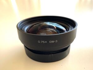 ★極上美品★RICOH リコー 0.75x WIDE CONVERSION LENS GW-3 GR用 ワイドコンバージョンレンズ 元箱付き