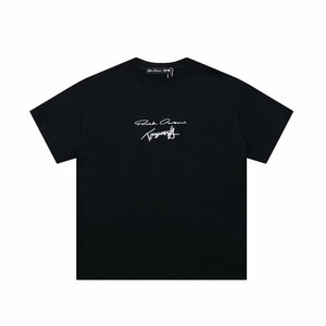 RICK Owens x Tommy Cash 半袖 T-shirt tシャツ メンズ カットソー コットン ブラック Lサイズ