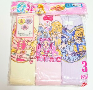 ☆新品☆HUGっとプリキュア☆ショーツ3枚組☆120☆①