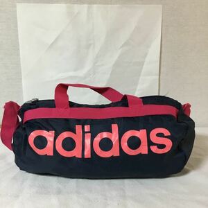 ☆ M02☆ 送料185円可 didas アディダス ミニボストンバッグ ドラムバッグ