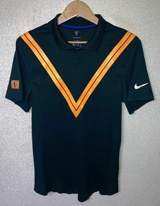 幻のモデル NIKE RF 2018 US OPEN ナイキ　ロジャー・フェデラー　全米オープン　アドバンテージ　テニス　ポロシャツ　XSサイズ　939080