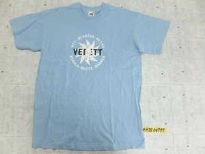 可愛い！FRUIT OF THE LOOM しろくま プリント Tシャツ 水色