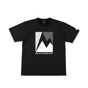 Marmot マーモット TSSKC405 Crack-T グラフィックTシャツ ブラック Lサイズ 新品