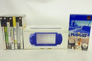 O1297-N37-2576 SONY ソニー PSP 1000 シリーズ ソフト付き 現状品②