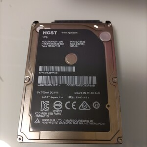 【即決】 2.5インチ APPLE HDD HTS541010A9E632 9.5mm 正常 6378時間 管6HDH