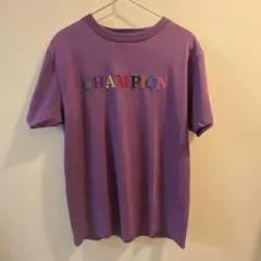 Champion チャンピオン Tシャツ 紫