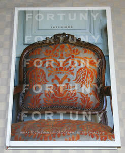 洋書　 Fortuny Interiors 　フォーチュニー　インテリア　世界的なファブリックメーカー　2012年　特大型　　中古本　