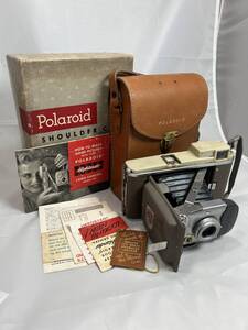 【超希少！・コレクターズアイテム・シャッターきれます！(^^♪】PolaroidポラロイドPicture Roll Model 80A　　712