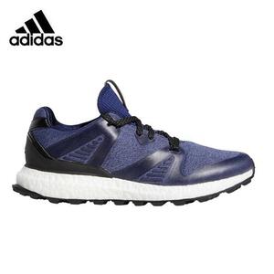 美品★アディダス ゴルフ adidas Golf CROSSKNIT 3.0 ダークブルー/コアブラック/ナイトメット BB7886 クロスニット Boost搭載 27cm