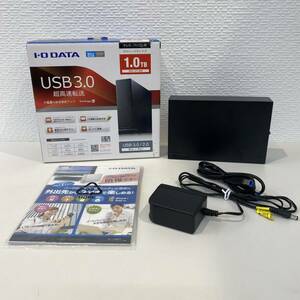 I-O DATA アイ オー データ 外付けハードディスク 1.0TB USB 3.0 HDCL-UTB ブラック 超高速転送