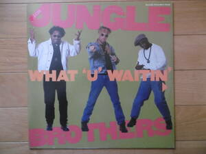 激安レア!1989年12インチJUNGLE BROTHERS/WHAT U WAITIN大チャンス買時!!!