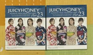 AVC ジューシーハニー PLUS #23 新品未開封2ボックス シュリンク付き『渚恋生 JULIA 美乃すずめ 美谷朱音』