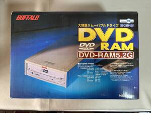 BUFFALO DVD-RAM5.2G メルコ 通電のみ確認 ジャンク