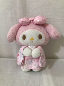 SANRIO サンリオ　マイメロデイ　ぬいぐるみマスコット　キーホルダー　中古美品 #bf-1997