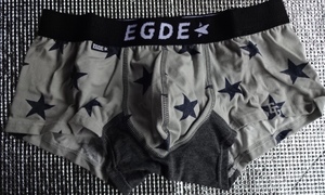 廃盤　EGDE STAR ボクサーパンツ ブリーフ　Lサイズ 