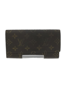 LOUIS VUITTON◆長財布/PVC/BRW/総柄/メンズ