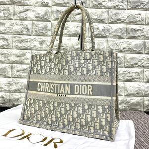 Dior　ディオール　ブックトート　トロッター　ロゴ　トートバッグ