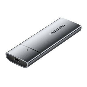 VENTION USB C エンクロージャー for M.2 SATA SSDs グレー KP-6156 /l