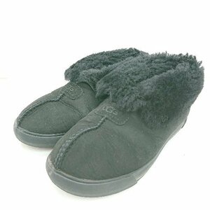 ■ UGG アグ ブランドロゴ シンプル LEXI ショート丈 ブーツ サイズ24.0 ブラック レディース E