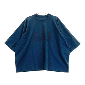 YZY GAP イージーギャップ 78 CROP DOVE NO SEAM 半袖Tシャツ ネイビー系 L [240101292252] メンズ