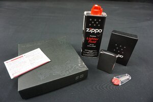 ☆☆【B送900円】237 未使用品？　ZIPPO　ジッポ　オイルライター　オイル　石　セット　USA製　ギフト包装　着火未確認