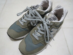 ◆ニューバランス New Balance M1300JP3 US9 27cm Made in USA グレー 中古使用品