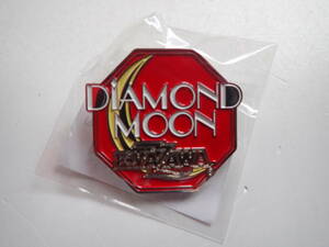 ★矢沢永吉【ピンバッジ（DIAMOND MOON ロゴ）】赤坂店舗限定商品/新品未開封/送料140円