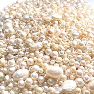 1円〜!!●本真珠おまとめ2132ct●d 約426.4g 真珠 pearl パール ルース 裸石 宝石 ジュエリー jewelry 片穴 両穴 w4 マ75