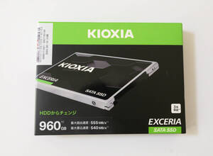  SSD キオクシア(Kioxia) EXCERIA SATA SSD-CK960S/J [ブラック]