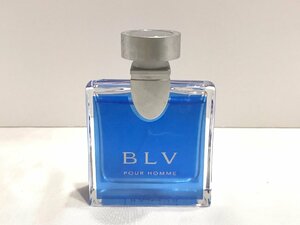 ■【YS-1】 香水 ■ ブルガリ BVLGARI ■ ブルー プールオム オードトワレ EDT 30ml SP ■ 残量90%【同梱可能商品】■D