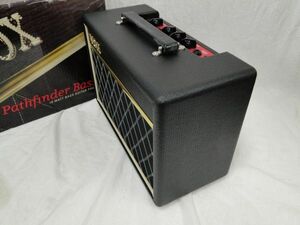 【美品/動作確認済】VOX/ボックス コンパクト ベースアンプ PFB-10 Pathfinder Bass ヘッドフォンアウ可 元箱付き 5inc×2個スピーカー/100