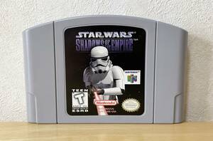 Nintendo64 star wars shadows of the empire　北米版　海外版　起動確認済み