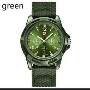 新品 腕時計 軍事モデル 緑　6