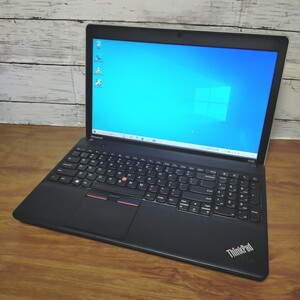 ★良品★バッテリー良好★Lenovo ThinkPad Edge E535★AMD A10-4600M 2.30GHz HDD500GB メモリ4GB Webカメラ DVD HDMI Windows10 Home★191