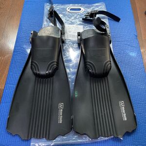 Water Rocks (ウォーターロックス) FLOAT TUBE FIN WRFT-9001-01 ブラック フリー